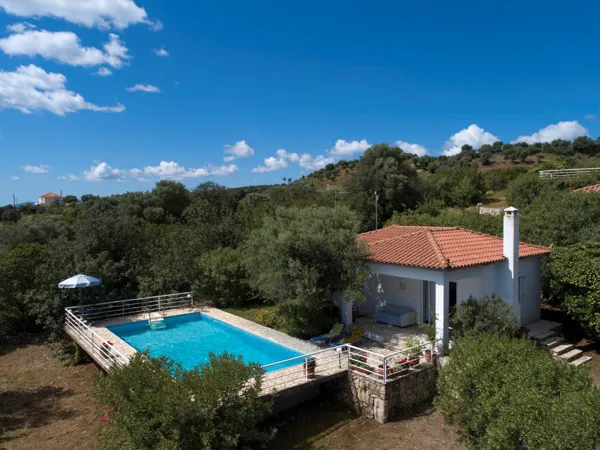 Hillside villas with panoramic sea and mountains views - Petalidi, Messinia, Peloponnese