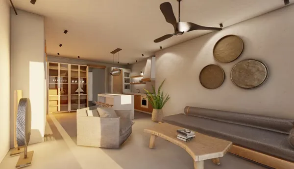 Holiday house under construction - Lefkes, Paros, Cyclades Islands