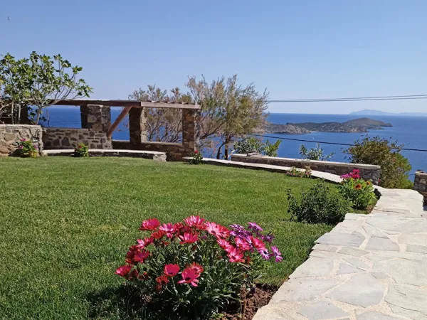Charming multi-apartment stone estate with panoramic sea views - Syros, Syros, Cyclades Islands