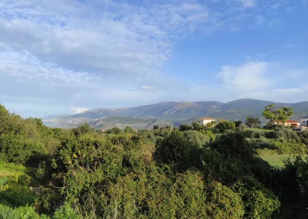House with panoramic mountain and sea views - Lakithra, Kefalonia, Ionian Islands