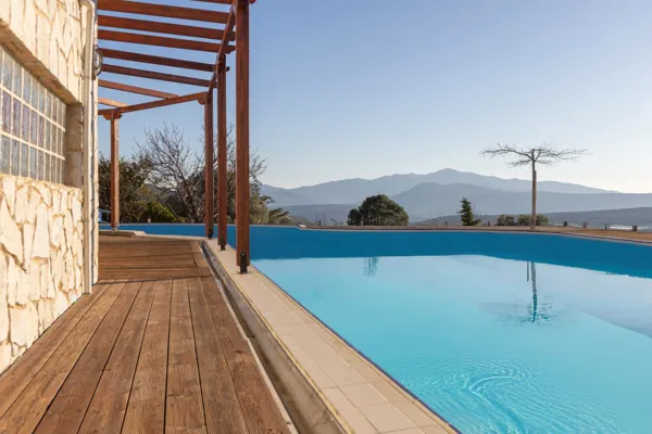 Hilltop luxury villa with panoramic views in Grammatiko - Marathonas, Attica