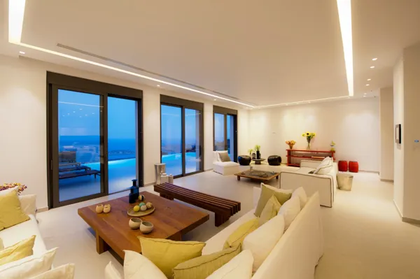 Suburb luxurious villa with panoramic views - Plaka, Lasithi, Crete