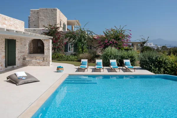 Beachfront Villa in Santa Maria  - Santa Maria, Paros, Cyclades Islands