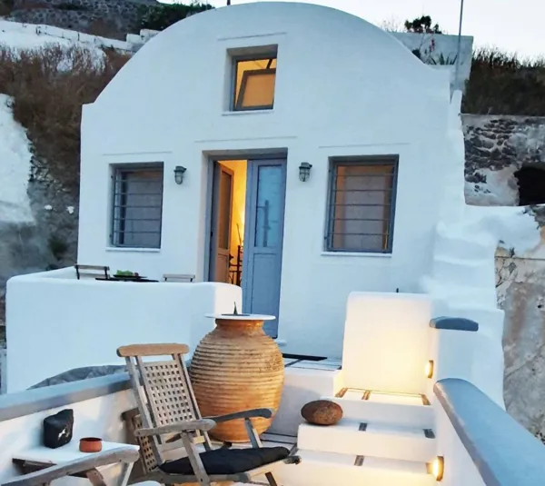 Panoramic views property overlooking Santorini Island - Akrotiri, Santorini, Cyclades Islands