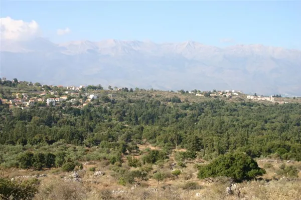 Hillside development plot close to the sea - Kefalas, Chania, Crete