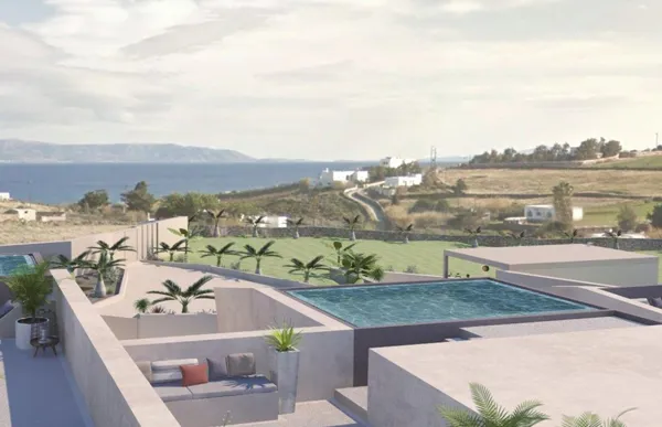 Land plot with beautiful sea views - Aliki, Paros, Cyclades Islands