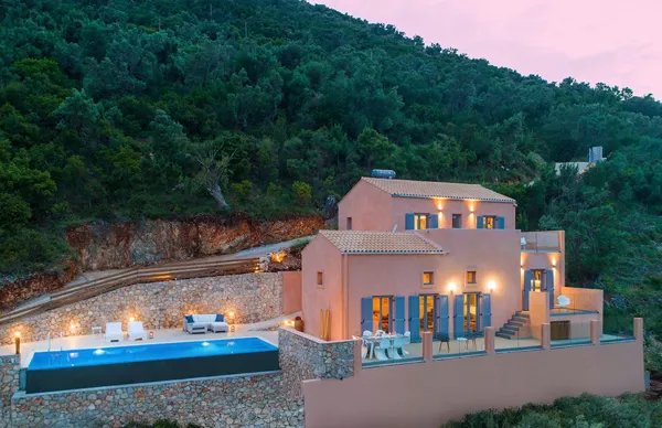 Hill nested villa offering an amazing sea views in Syvota - Lefkada, Lefkada, Ionian Islands