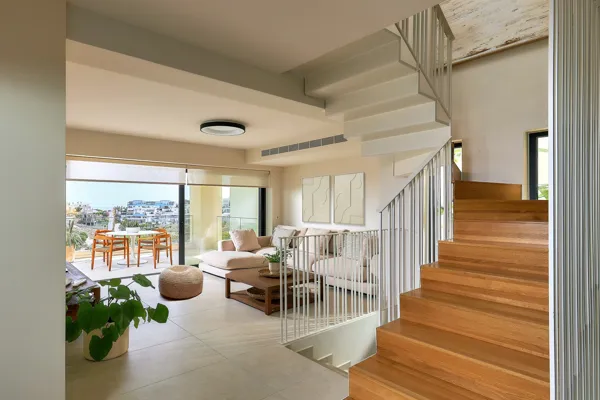 Modern hillside villa with panoramic views - Lygaria, Heraklion, Crete