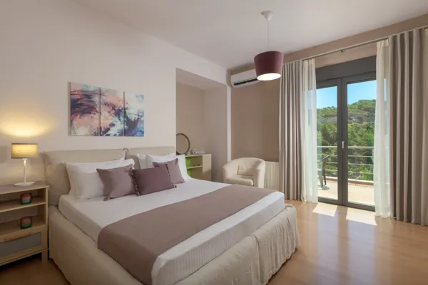 Modern villa nestled in green - Ialysos, Rhodes, Dodecanese