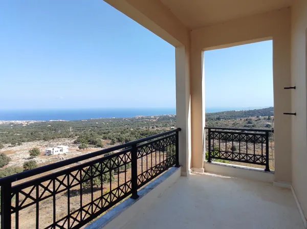 Hilltop villa overlooking the sea in Crete - Prines, Rethymno, Crete
