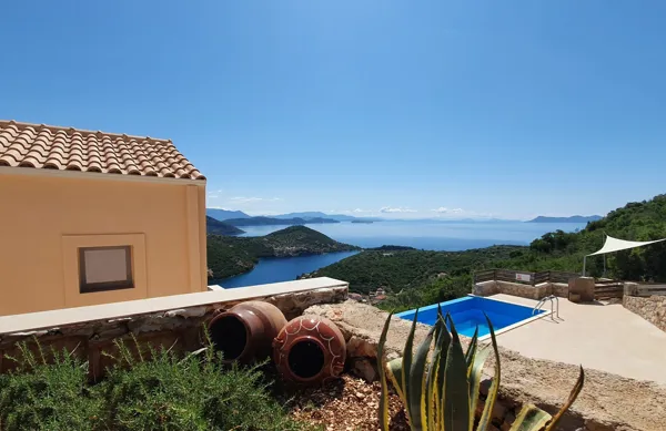 Hill nested villa offering an amazing sea views in Syvota - Lefkada, Lefkada, Ionian Islands