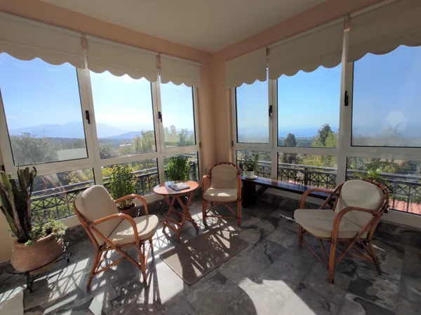 Hilltop villa overlooking the sea in Crete - Prines, Rethymno, Crete