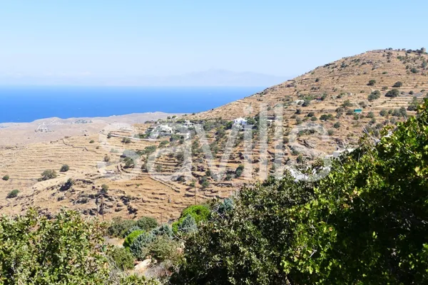Buildable land plot overlooking Korissia bay in Kea - Kea, Kea, Cyclades Islands