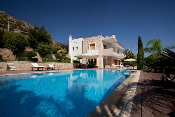 Unique Villa with Swimming Pool in Lagonisi  - Lagonissi
