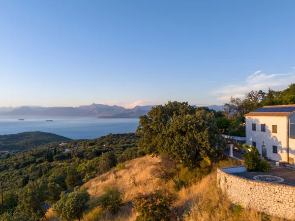 Traditional Corfiot house with the most amazing sea and sunset views  - Loutses, Corfu, Ionian Islands