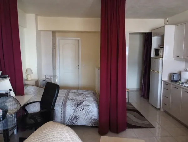 Central Furnished Studio with Balcony - Siteia, Lasithi, Crete