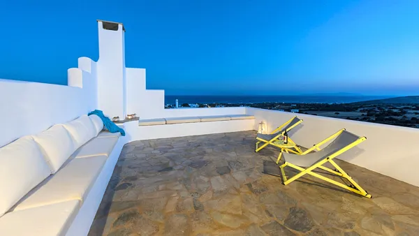 Villa with Pool & Sea View - Aspro Chorio, Paros, Cyclades Islands