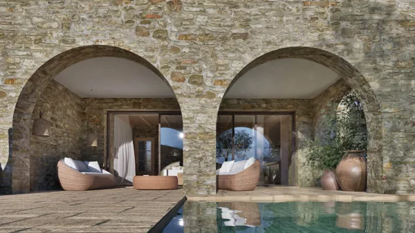Modern eco-friendly, sea view holiday house  - Thermisia, Argolis, Peloponnese