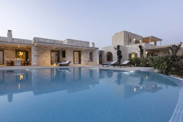 Beachfront Villa in Santa Maria  - Santa Maria, Paros, Cyclades Islands