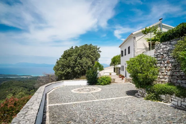 Traditional Corfiot house with the most amazing sea and sunset views  - Loutses, Corfu, Ionian Islands