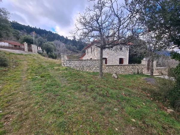 Charming stone mansion, chalet style - Kleitoria, Achaïa, Peloponnese