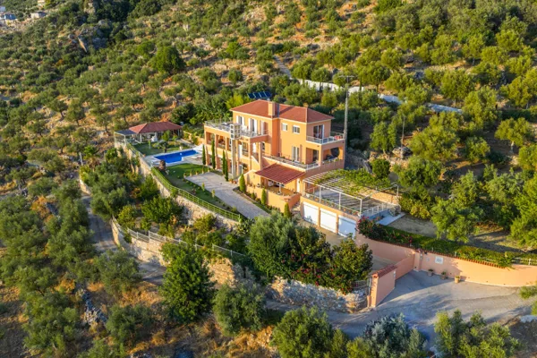 Villa with mesmerizing sea and landscape views of Messinian Gulf  - Kalamata, Messinia, Peloponnese