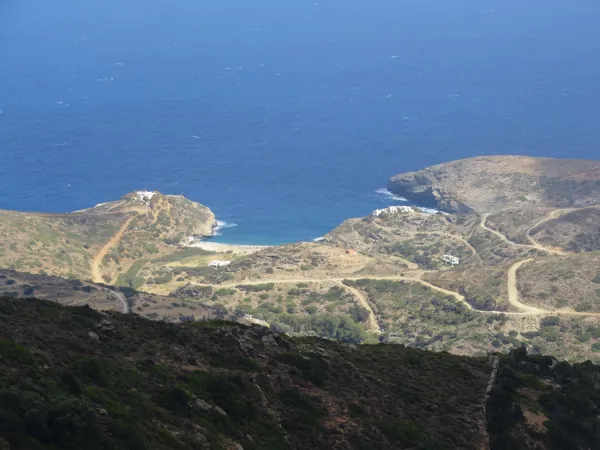  Unique large land plot with panoramic views - Gavrio, Andros, Cyclades Islands