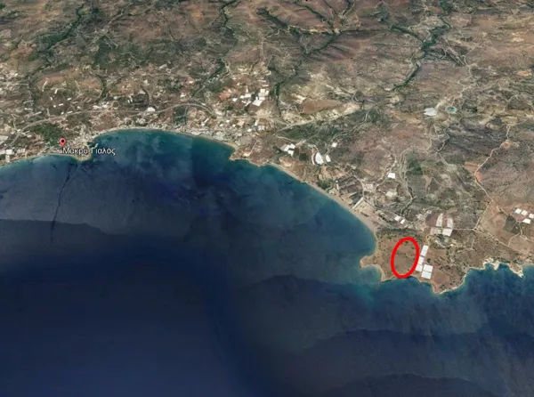 Land plot with large sea frontage - Makrygialos, Lasithi, Crete