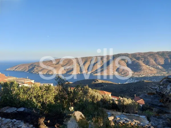  Stone built house with amazing views in Andros - Andros, Andros, Cyclades Islands