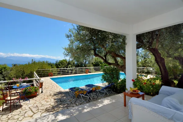 Hillside villas with panoramic sea and mountains views - Petalidi, Messinia, Peloponnese
