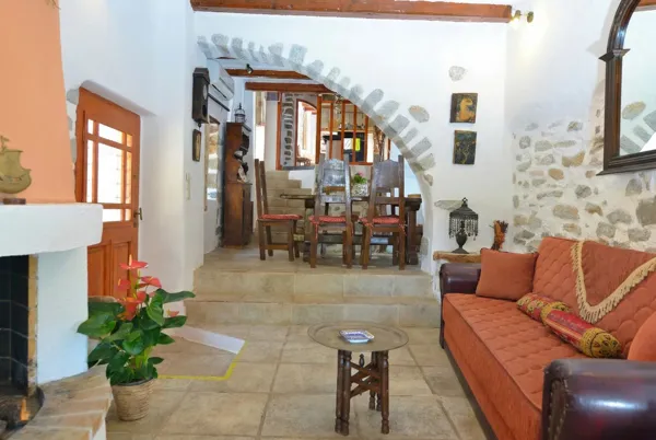 Traditional Villa with Pool & Views - Vrouchas, Lasithi, Crete