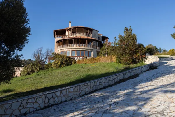 Hilltop luxury villa with panoramic views in Grammatiko - Marathonas, Attica