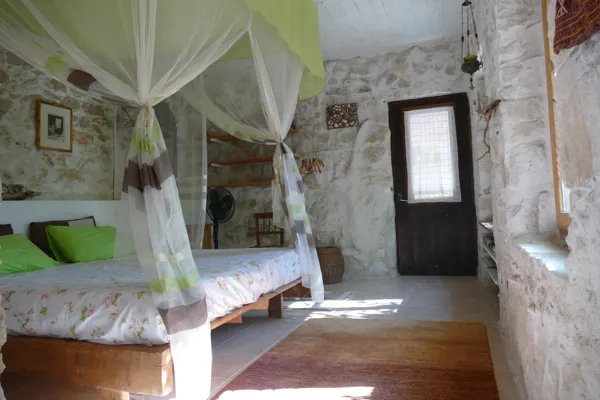 Stone House with Courtyard & Veranda - Agios Myron, Heraklion, Crete