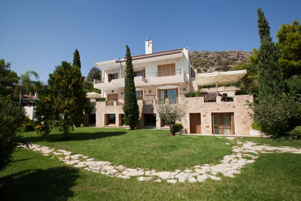 Unique Villa with Swimming Pool in Lagonisi  - Lagonissi