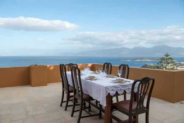 Villa with panoramic sea views - Agios Nikolaos, Lasithi, Crete