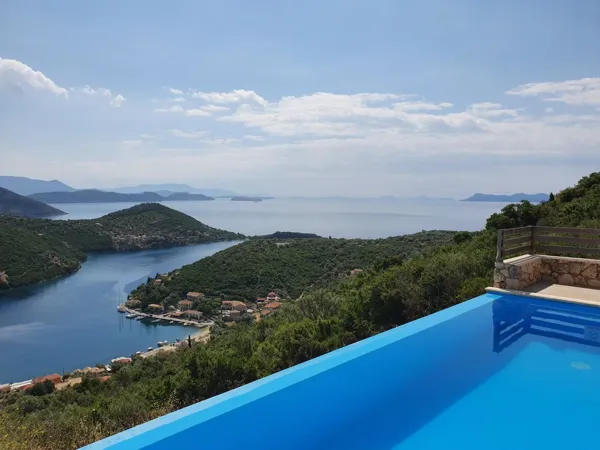 Hill nested villa offering an amazing sea views in Syvota - Lefkada, Lefkada, Ionian Islands
