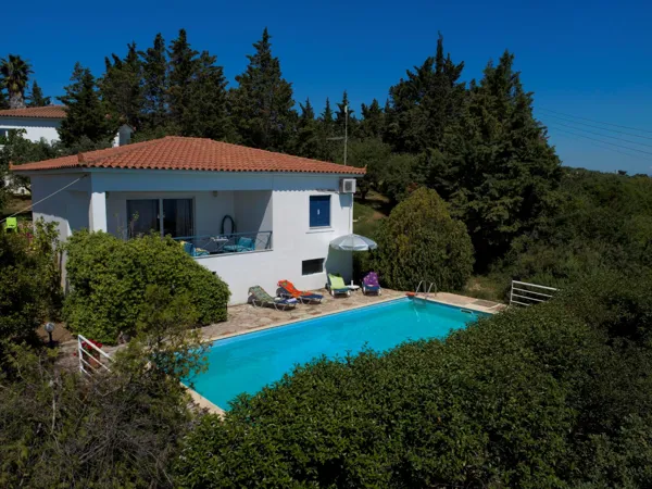 Hillside villas with panoramic sea and mountains views - Petalidi, Messinia, Peloponnese