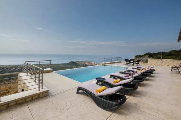 Brand new villa with sunset & sea views  - Kardamyli, Messinia, Peloponnese