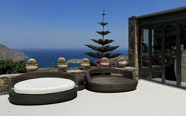 Premium class holiday villa overlooking the sea - Plaka, Lasithi, Crete
