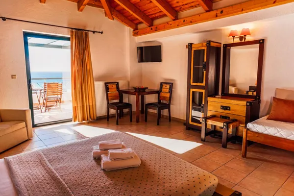 Hotel complex with panoramic sea views - Kalo Nero, Messinia, Peloponnese