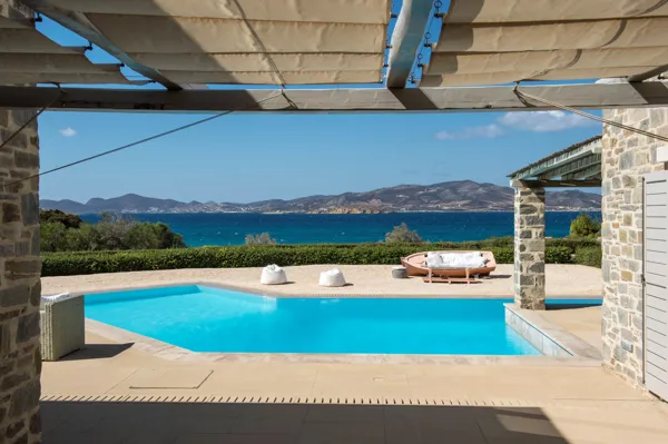 Stunning seafront villa in Paros Island - Aliki, Paros, Cyclades Islands