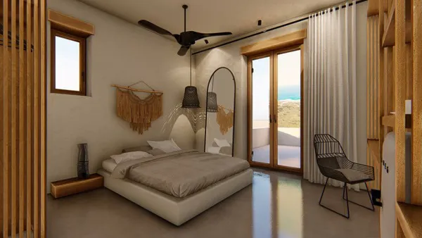 Holiday house under construction - Lefkes, Paros, Cyclades Islands