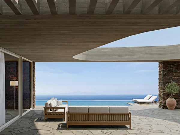 Charming and impressive villa - Otzias, Kea, Cyclades Islands
