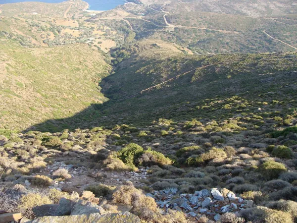 Large land plot with panoramic sea views in Andros - Vitali, Andros, Cyclades Islands