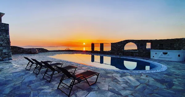 Villa with stunning views of the Aegean Sea - Agios Ioannis, Mykonos, Cyclades Islands