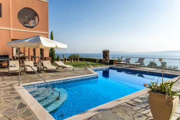 Villa with mesmerizing sea and landscape views of Messinian Gulf  - Kalamata, Messinia, Peloponnese