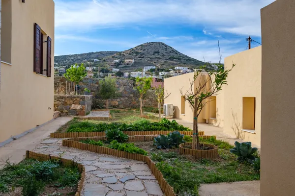 Newly built complex overlooking Ermoupolis and the sea - Syros, Syros, Cyclades Islands