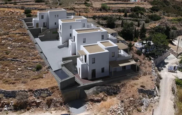 Holiday house under construction - Lefkes, Paros, Cyclades Islands