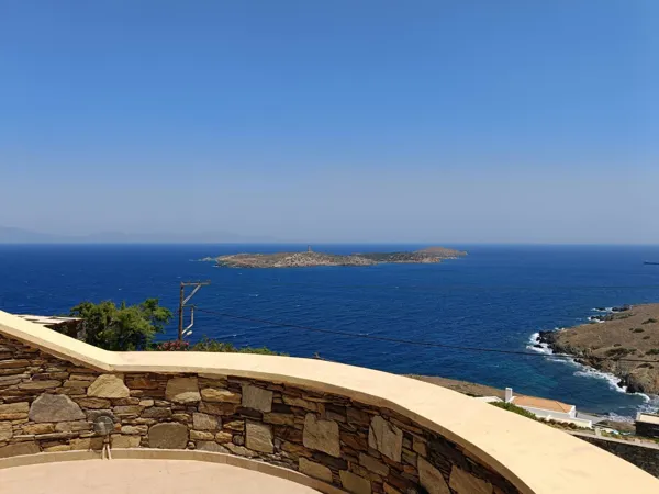 Charming multi-apartment stone estate with panoramic sea views - Syros, Syros, Cyclades Islands