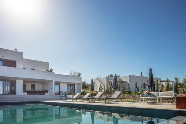 Panoramic sea views estate in Rethymno countryside - Rethymno, Crete